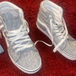 Women’s/Men’s Grey High Top Vans